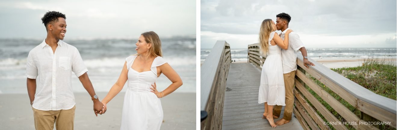 Vilano Beach Fishing Pier Engagement