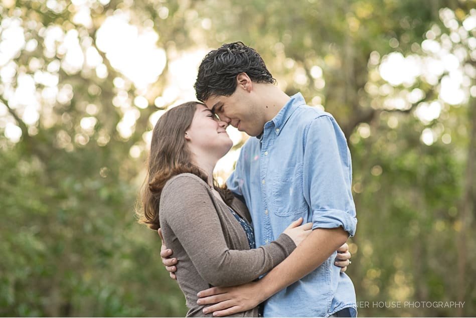 Jenna and Brian’s Walter Jones Historical Park Engagement