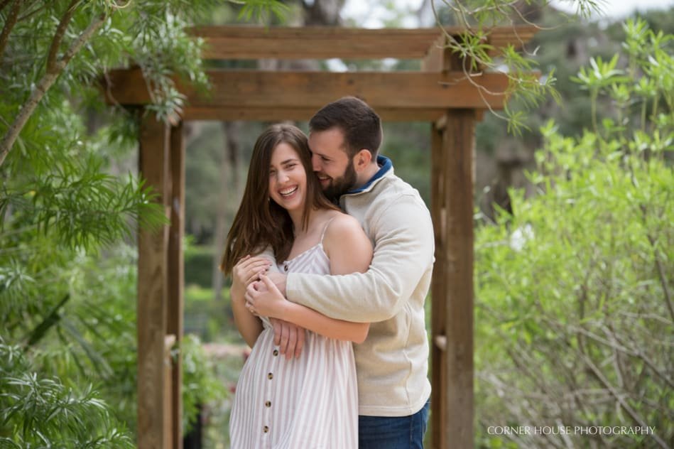 Nicole & Ian’s Washington Oaks Gardens State Park Engagement