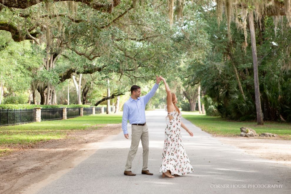 Shannon & Corey’s Washington Oaks Engagement