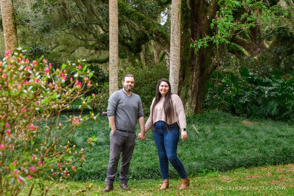 Rebecca & Matthew’s Washington Oaks Engagement