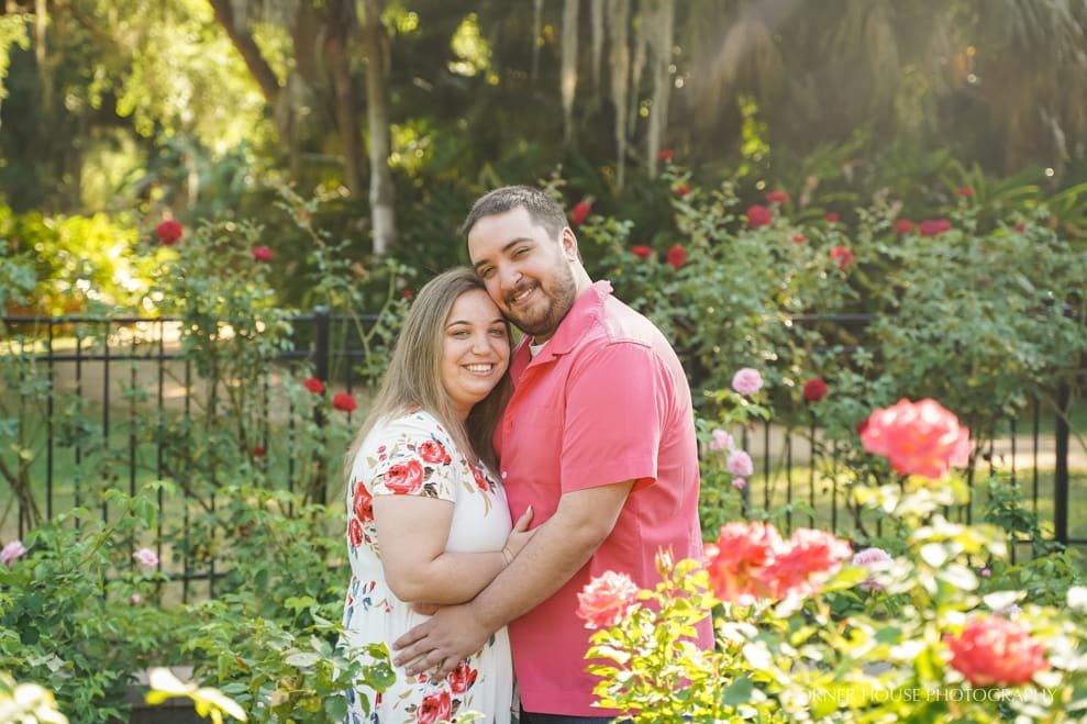 Cierra & Sean’s Washington Oaks Gardens State Park Engagement