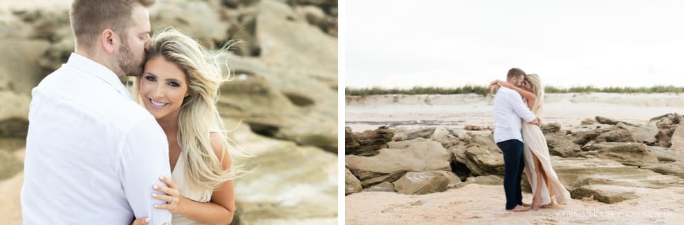 Washington Oaks Beach Engagement Washington Oaks Beach Engagement
