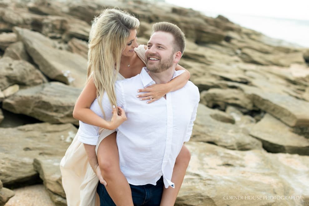 Washington Oaks Beach Engagement Washington Oaks Beach Engagement