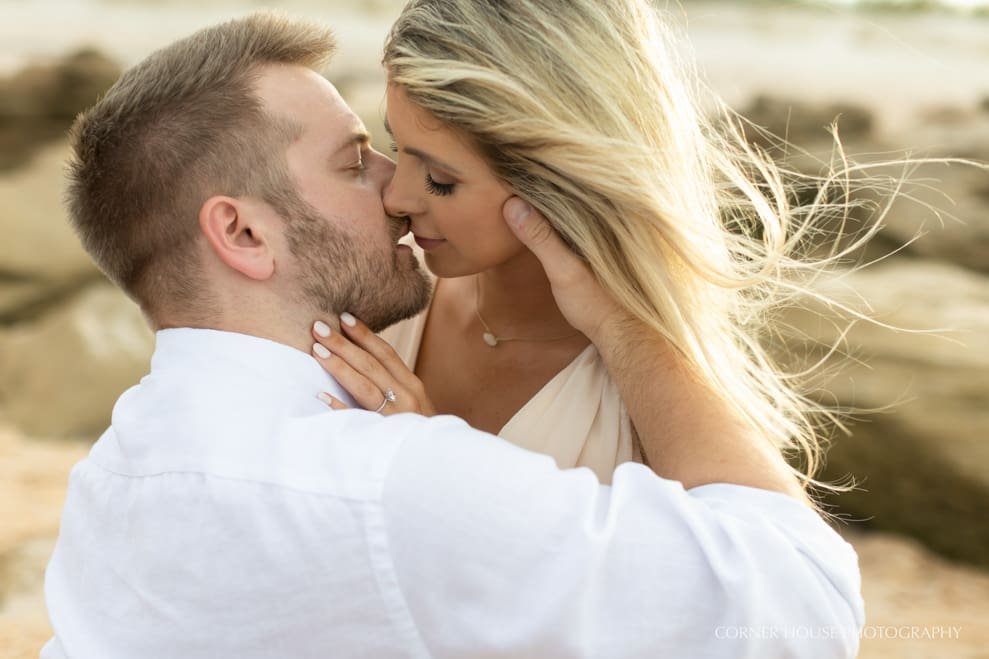 Washington Oaks Beach Engagement Washington Oaks Beach Engagement