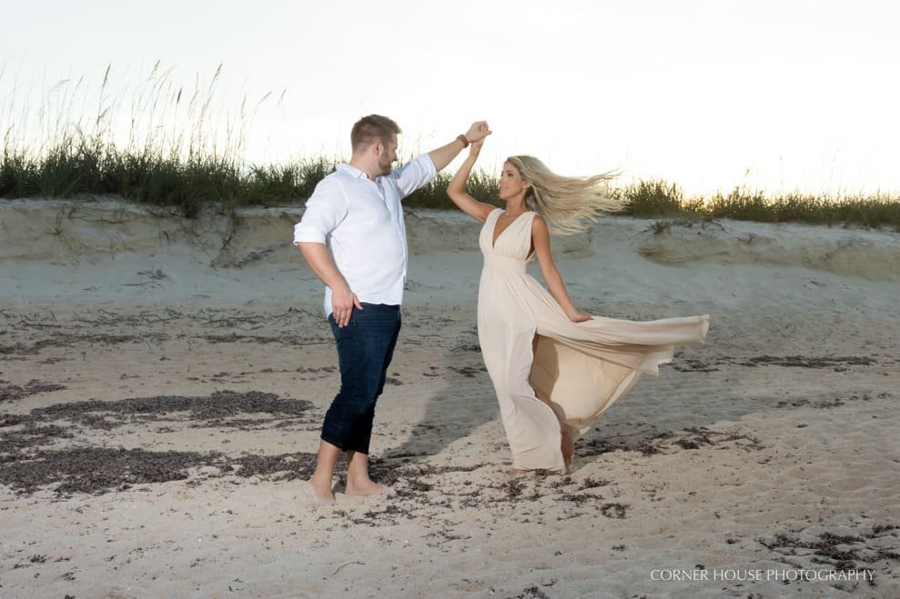 Washington Oaks Beach Engagement Washington Oaks Beach Engagement