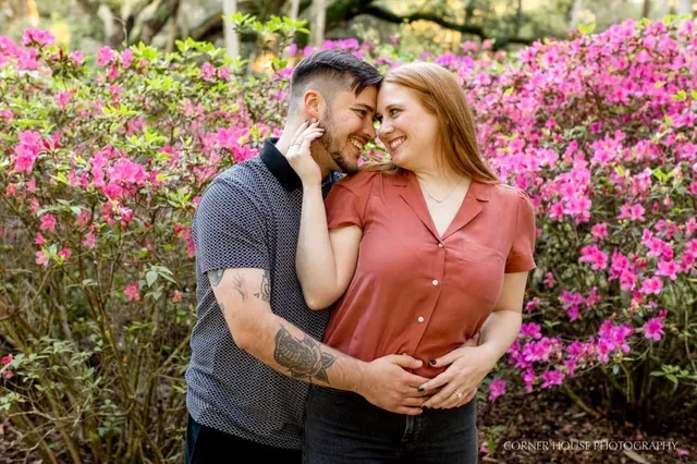 Erin & Shaun’s Washington Oaks Gardens Engagement