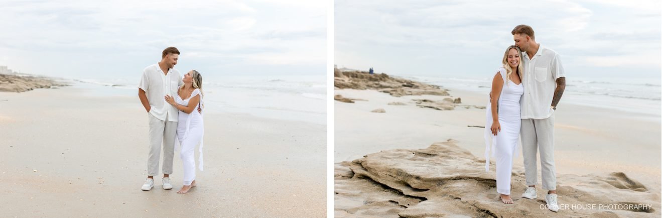 Washington Oaks Gardens State Park Beach Engagement