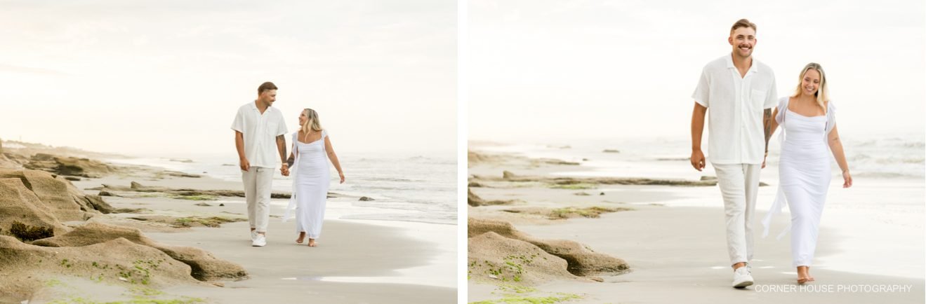 Washington Oaks Gardens State Park Beach Engagement