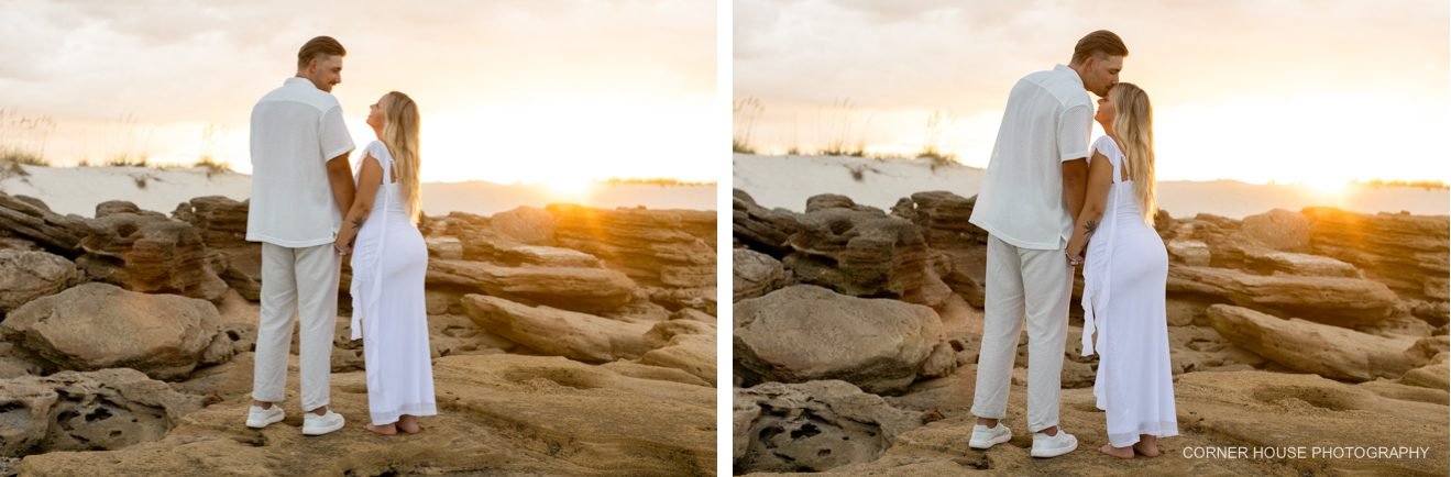 Washington Oaks Gardens State Park Beach Engagement