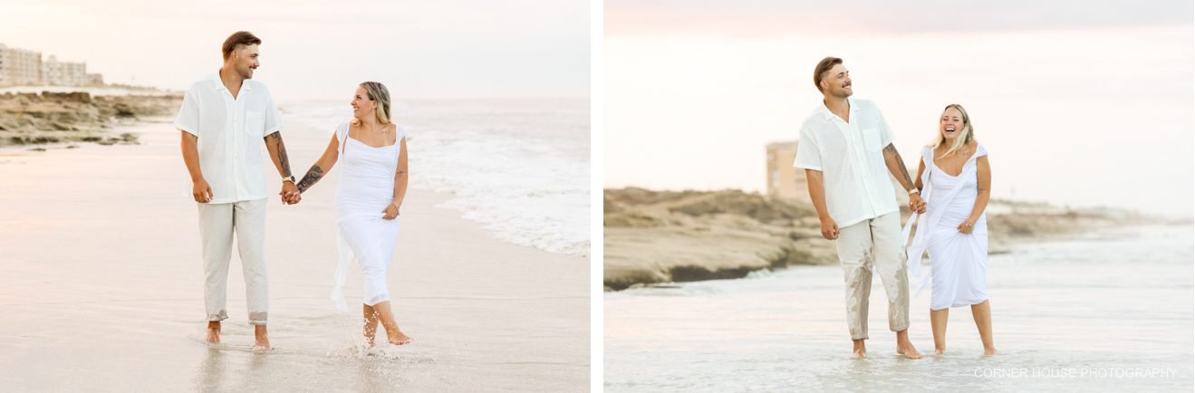 Washington Oaks Gardens State Park Beach Engagement