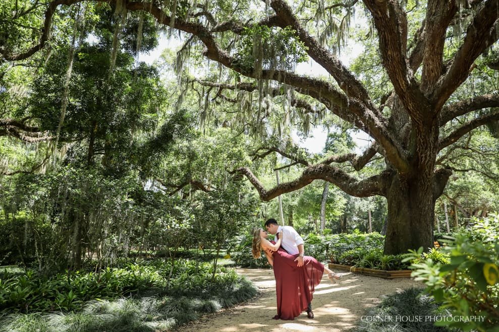 Shelby & Anthony’s Washington Oaks Gardens State Park Engagement