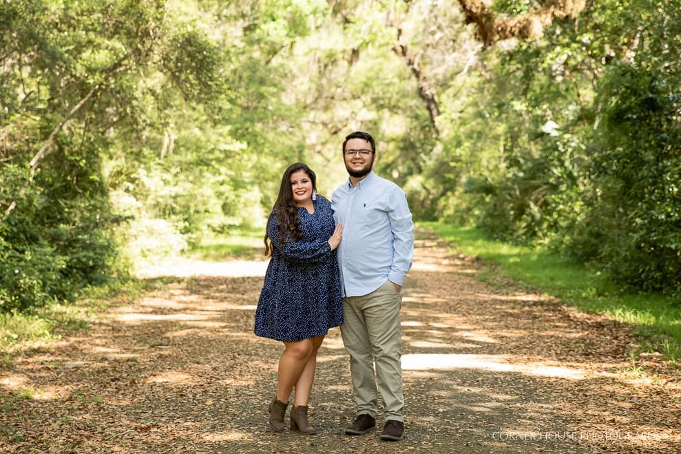 Maria & Caleb’s Washington Oaks State Park Engagement
