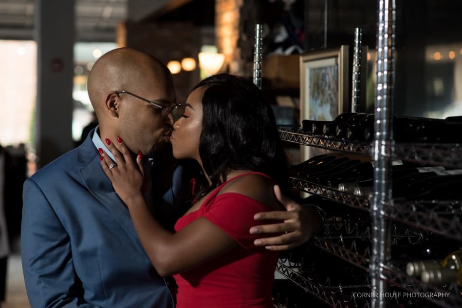 Tacy & Bryen’s Wine Room Engagement