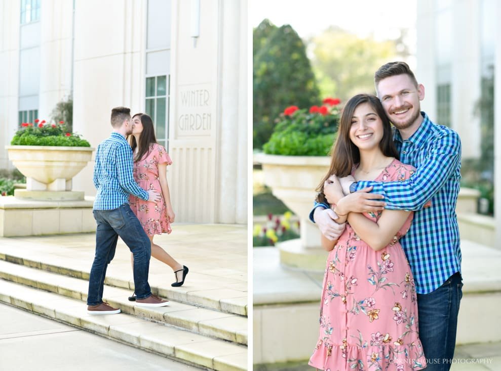 Winter Garden Engagement