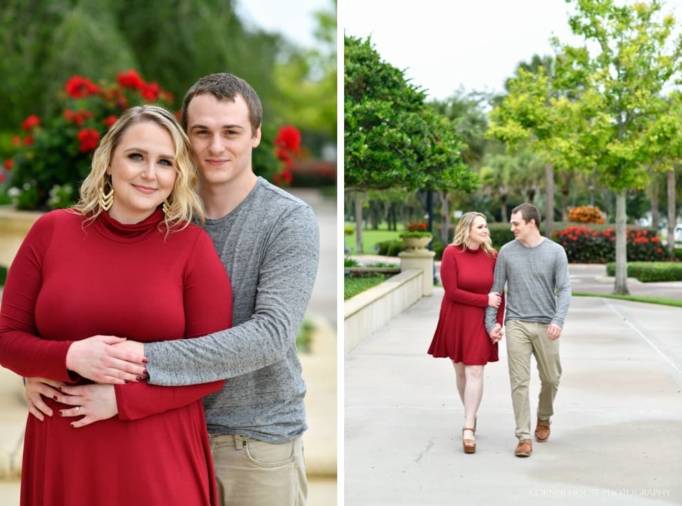 Downtown Winter Garden Engagement