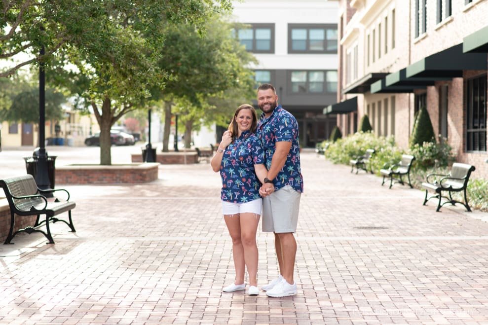 Winter Garden Engagement Winter Garden Engagement