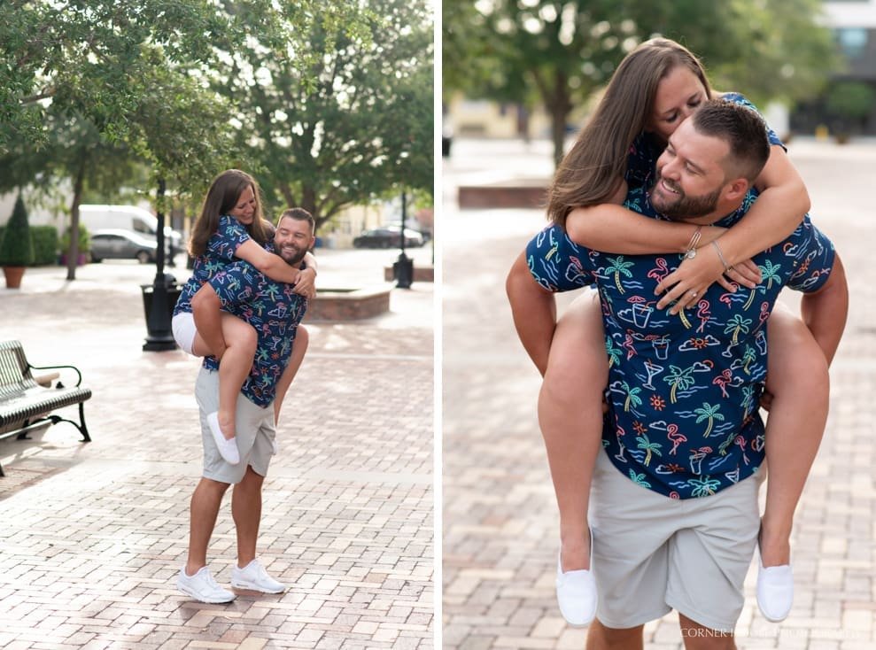 Winter Garden Engagement Winter Garden Engagement