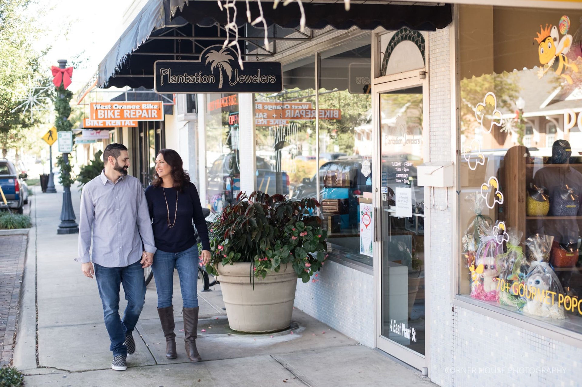 Winter Garden Engagement