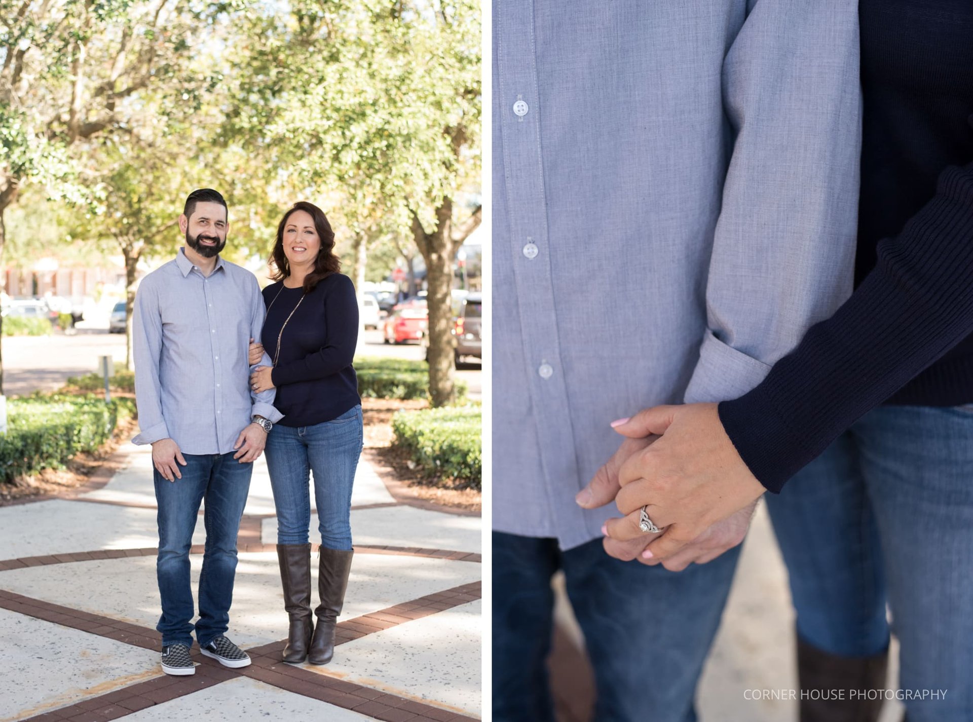 Winter Garden Engagement