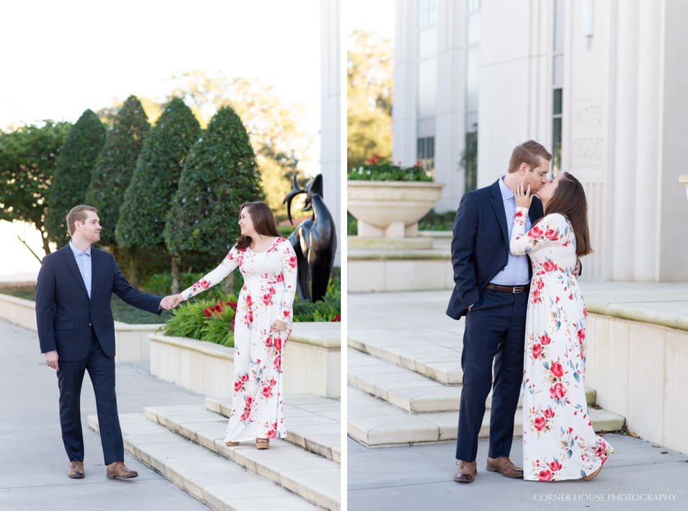 Winter Garden Engagement Winter Garden Engagement