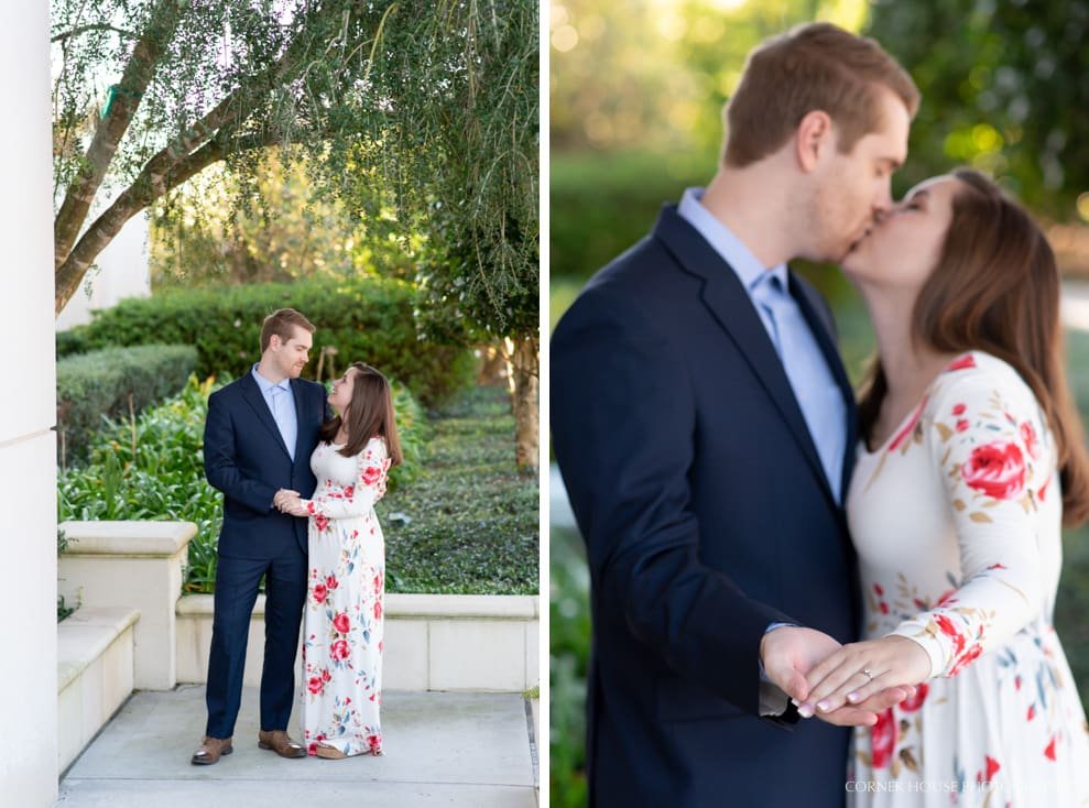 Winter Garden Engagement Winter Garden Engagement