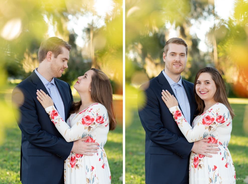 Winter Garden Engagement Winter Garden Engagement