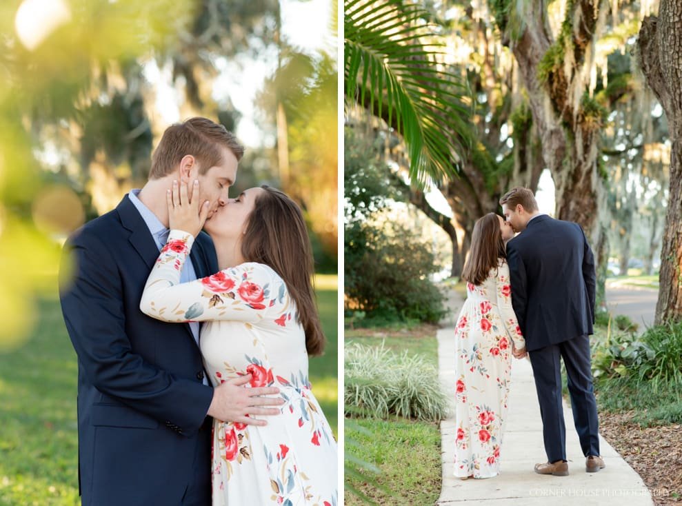 Winter Garden Engagement Winter Garden Engagement