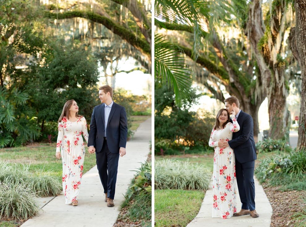Winter Garden Engagement Winter Garden Engagement