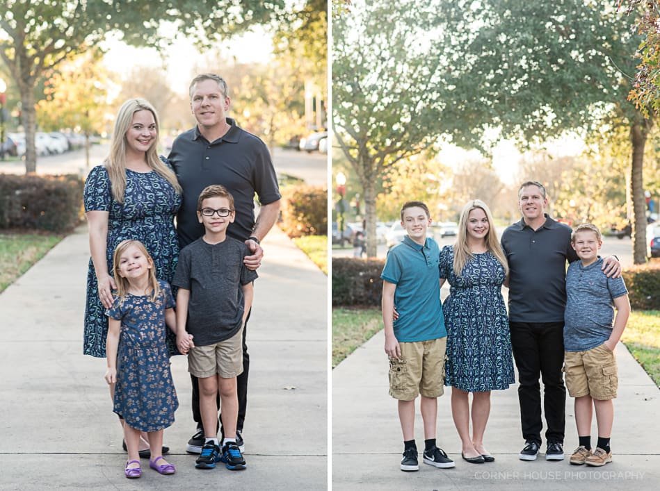 Winter Garden Holiday Family Portraits Winter Garden Holiday Family Portraits