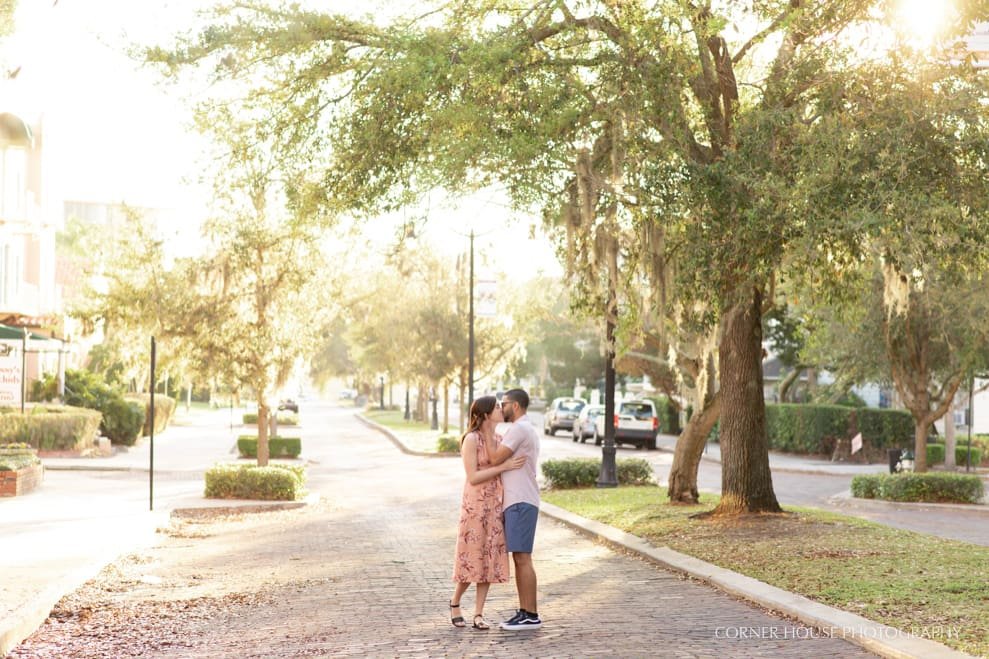 Alexandra & Alan’s Winter Park Engagement