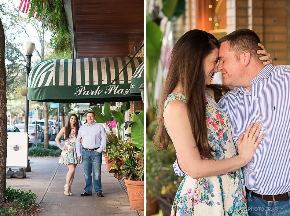 Park Ave Winter Park Engagement Park Ave Winter Park Engagement
