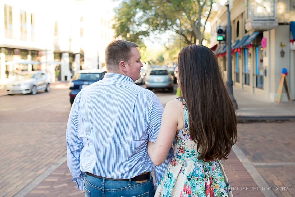 Park Ave Winter Park Engagement Park Ave Winter Park Engagement