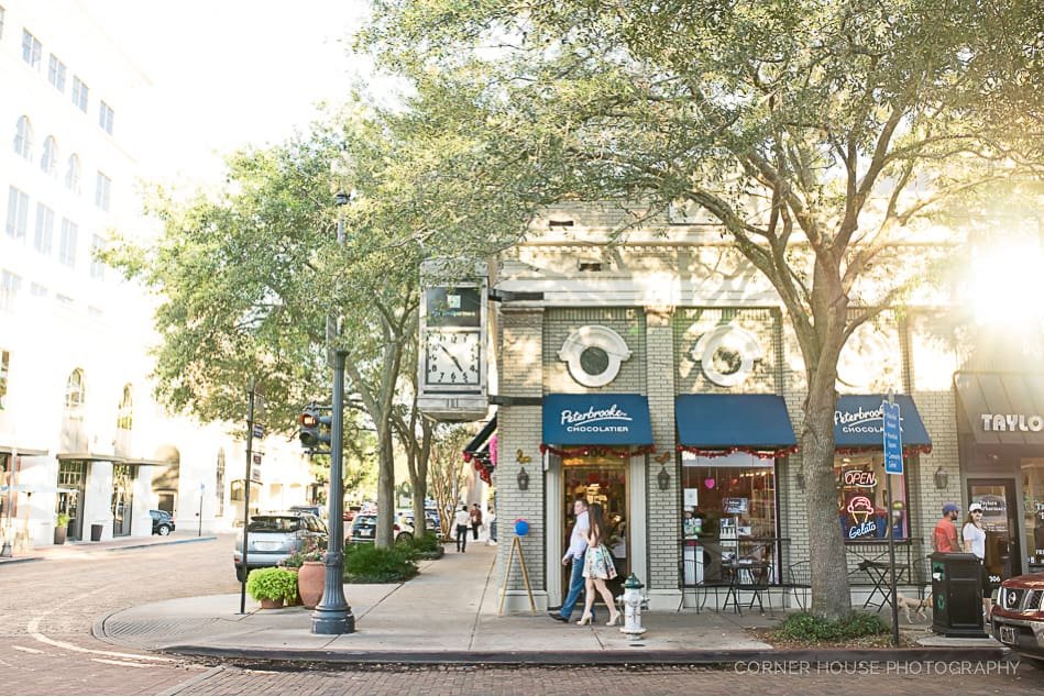 Danielle & Ian’s Park Ave. Winter Park Engagement