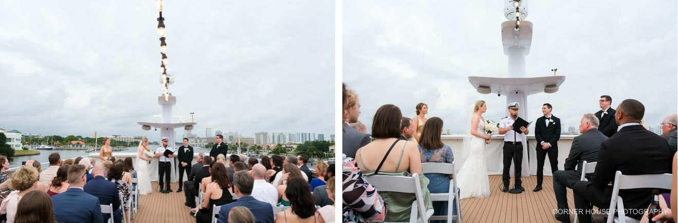 yacht starship cruise wedding