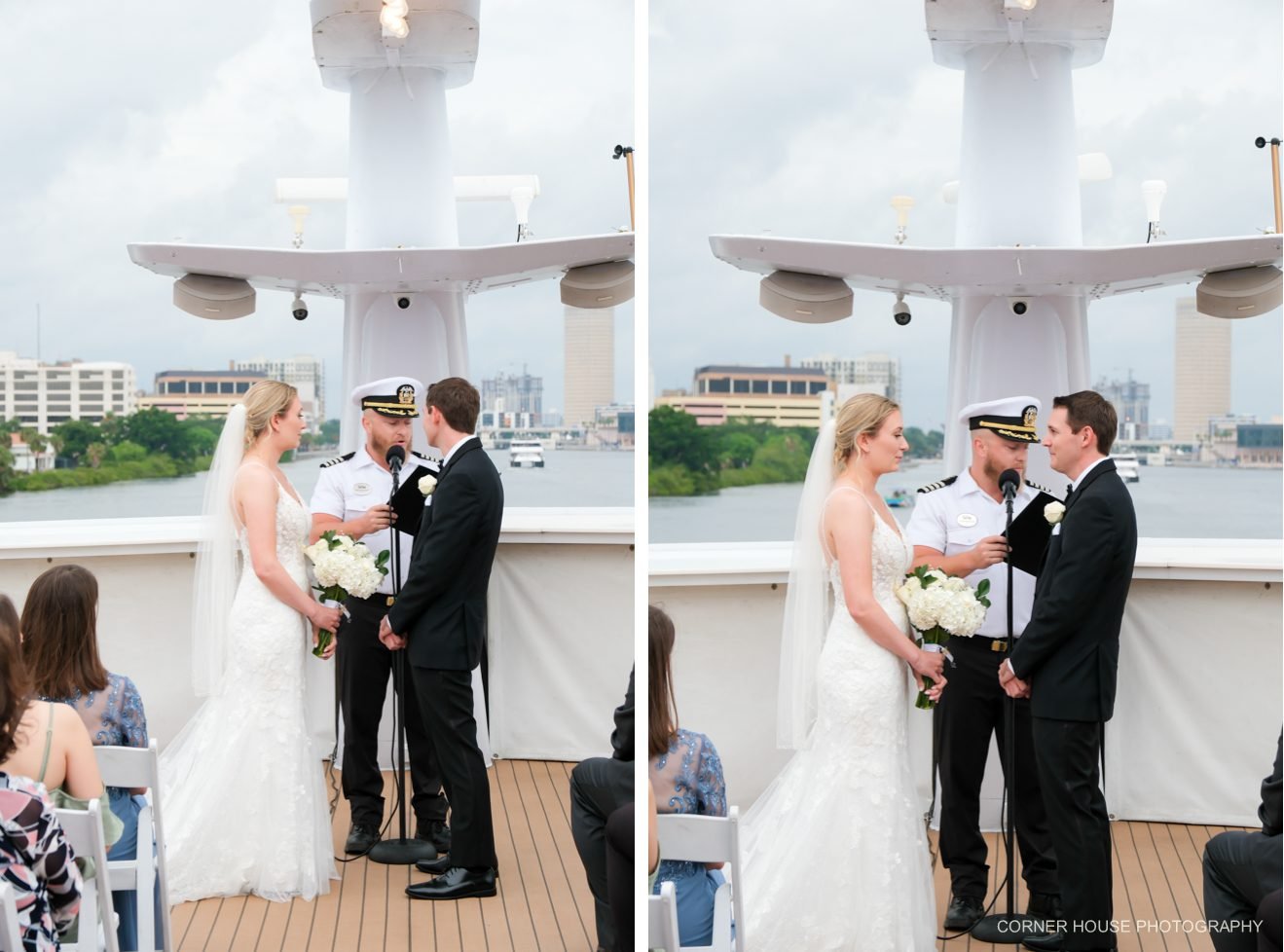 yacht starship cruise wedding