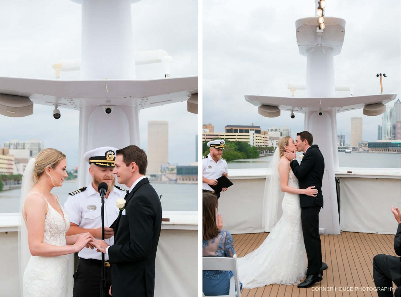 yacht starship cruise wedding