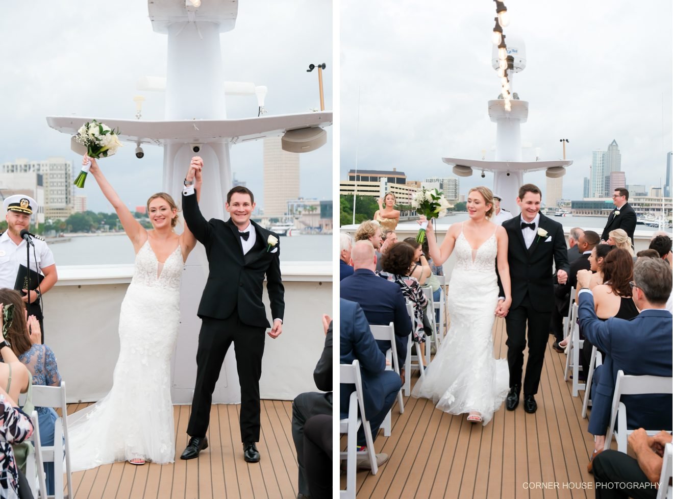 yacht starship cruise wedding