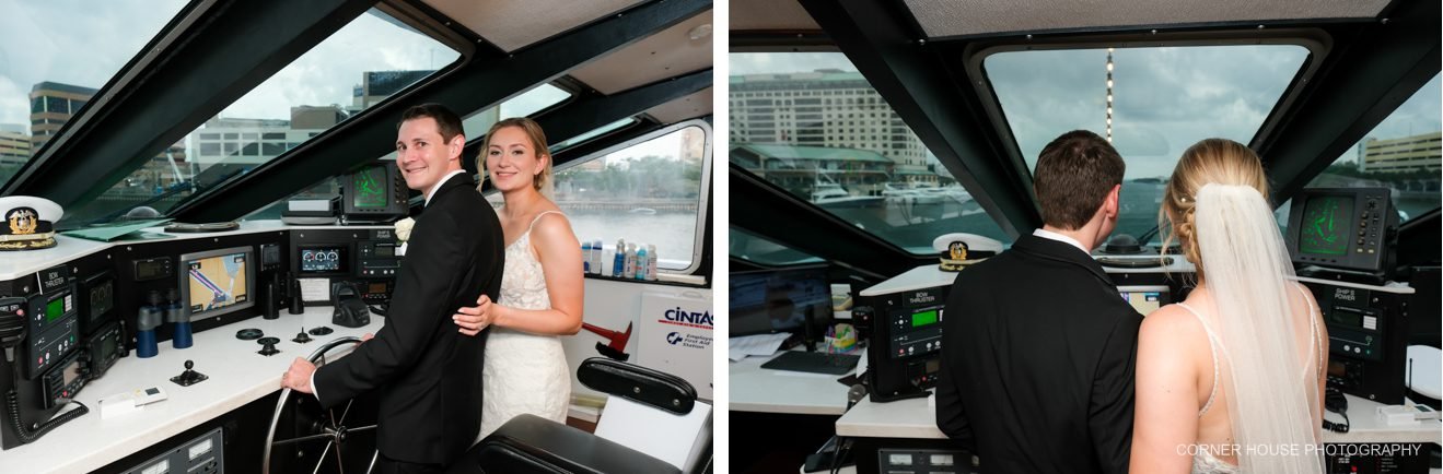 yacht starship cruise wedding